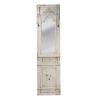 20" x 76" Classic Vintage Antique White Wall Mirror, French Country Wall Decor