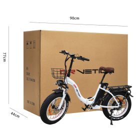 Fashion Simple Electric Bicycle (Option: White-15AH)