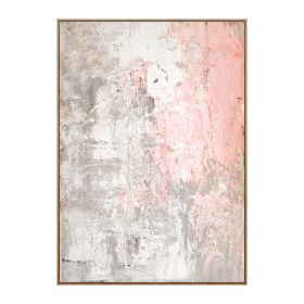 Handmade Abstract Nordic Oil Paintings Wall Pictures Modern Canvas Painting Pink Poster Wall Art For Living Room Bedroom No Frame (size: 150X220cm)