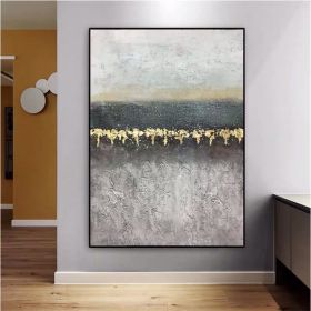 Handmade Top Selling Abstract Oil Painting Wall Art Modern Minimalist Bright Color Texture Picture Canvas Home Decoration For Living Room No Frame (size: 150X220cm)