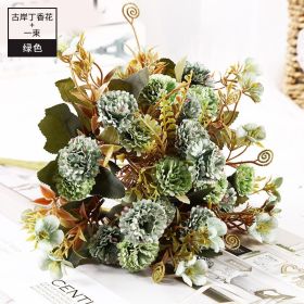 11pcs Bouquet Of DRIED Flowers ROSE Roses Bouquet Of Natural Air Dried Nordic Wind Wedding Home Decoration Valentine Day Gift (Color: C, size: 11pcs)